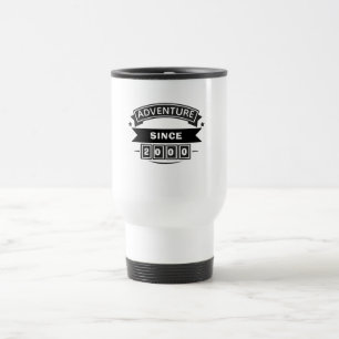 Mug de voyage thermique personnalisé 'Aventure dep