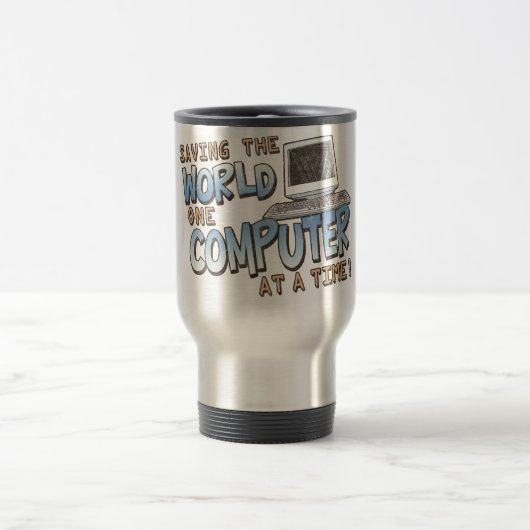 Mug De Voyage theWorld d'économie (Centre)
