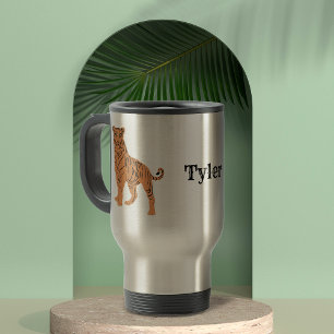 Mug De Voyage Tiger personnalisé