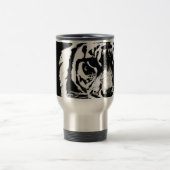 Mug De Voyage Tigre noir et blanc (Centre)