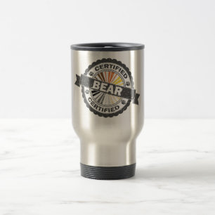 Mug De Voyage Timbre d'ours certifié