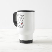 Mug De Voyage Tipsy et Bright Deer (Devant gauche)