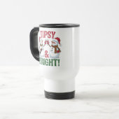 Mug De Voyage Tipsy et brillant (Devant gauche)