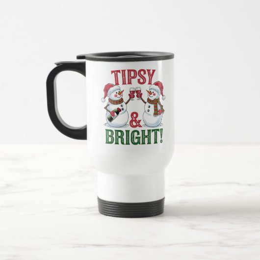 Mug De Voyage Tipsy et brillant (Gauche)