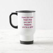 Mug De Voyage Tir à l'arc léger en bleu (Gauche)