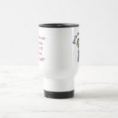 Mug De Voyage Tir à l'arc léger en bleu (Centre)