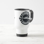 Mug De Voyage Tireur d'arme à feu (Devant droit)