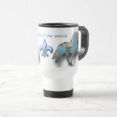 Mug De Voyage Tolérer le monde du cheval islandais (Devant droit)