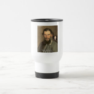 Mug De Voyage Tolstoï "Nietzsche = Stupid Cadeaux De Devis Tee -