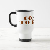 Mug De Voyage tonne coffee enjoy (Gauche)