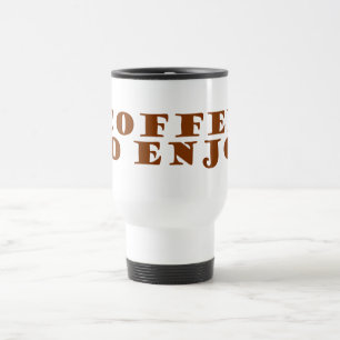 Mug De Voyage tonne coffee enjoy
