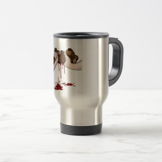 Mug De Voyage Tornade de nounours (Devant droit)