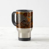Mug De Voyage Tortue serpentine Terrapin-lover Cadeau (Devant gauche)