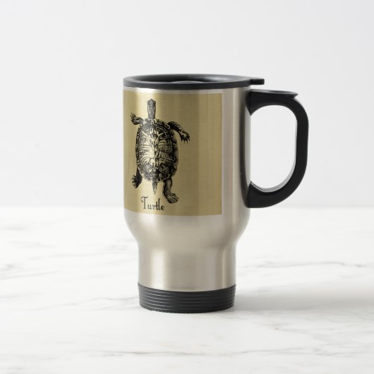 Mug De Voyage TORTUE vintage (Droit)