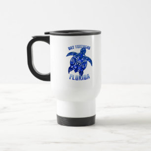 Mug De Voyage Tortugas Sec Florida Keys Vacation Tortue Tribale