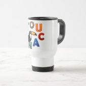 Mug De Voyage Toucan coloré (Devant droit)