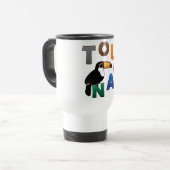 Mug De Voyage Toucan coloré (Devant gauche)