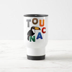 Mug De Voyage Toucan coloré