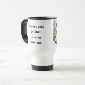 Mug De Voyage Toujours avec fierté (Devant gauche)