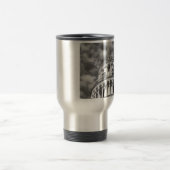 Mug De Voyage Tour blanche noire de Pise Italie (Centre)