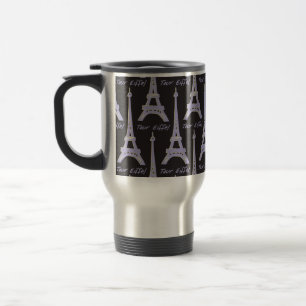 Mug De Voyage Tour Eiffel France Tumbler