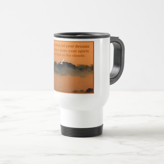 Mug De Voyage Tourner, Pour Plus (Devant droit)