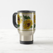 Mug De Voyage Tournesol doré (Devant gauche)