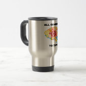 Mug De Voyage Tous adaptés pour penser (cerveau de vitesses) (Devant gauche)