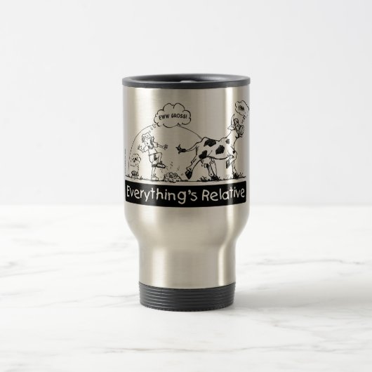 Mug De Voyage Tout est relatif (Centre)