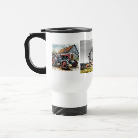Mug De Voyage Tracteur (Gauche)
