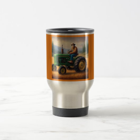 Mug De Voyage Tracteur Bigfoot (Centre)