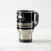 Mug De Voyage Tractorologue - Tracteur (Devant droit)