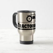 Mug De Voyage Tractorologue - Tracteur (Devant gauche)