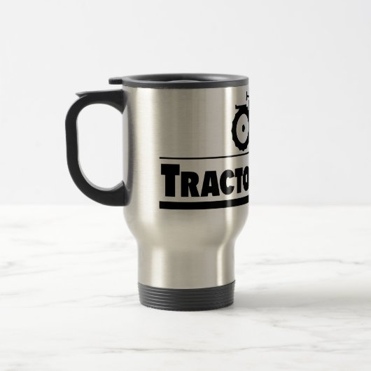 Mug De Voyage Tractorologue - Tracteur (Gauche)
