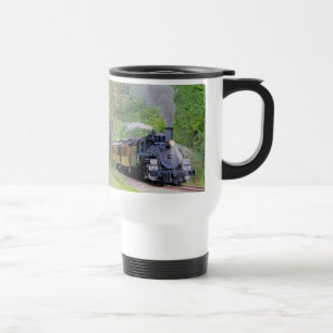 Mug De Voyage Train à vapeur ferroviaire pour Trainspotspotters