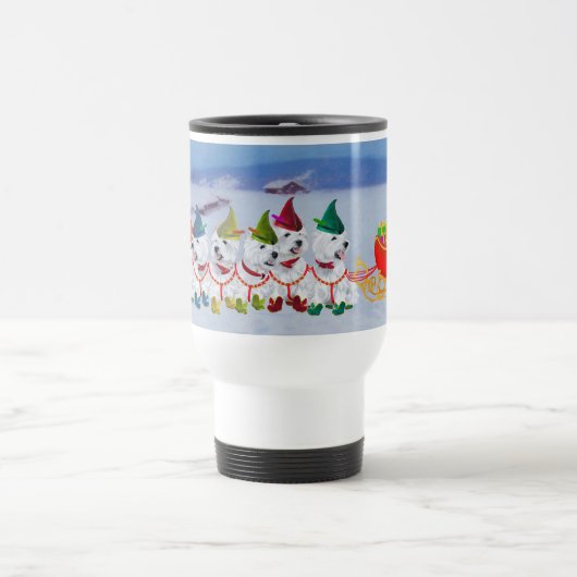 Mug De Voyage Traîneau de Noël (Centre)