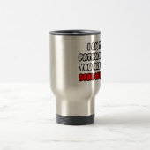 Mug De Voyage Traiter Avec Elle ... Pathologiste drôle (Centre)