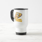 Mug De Voyage Tranche de pizza extra fromagère (Devant gauche)