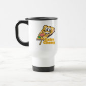 Mug De Voyage Tranche de pizza extra fromagère (Gauche)