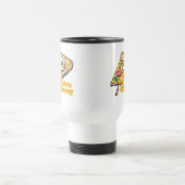 Mug De Voyage Tranche de pizza extra fromagère (Centre)