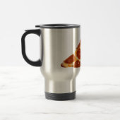 Mug De Voyage Tranche de pizza pepperoni classique de SlipperyJo (Gauche)
