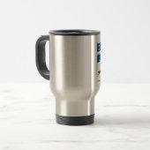 Mug De Voyage Travail de danse de ventre il secousse il (Devant gauche)