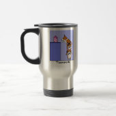 Mug De Voyage Travail d'équipe de corgi (Gauche)