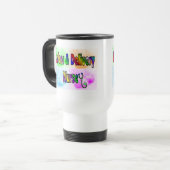 Mug De Voyage Travail et infirmière de la livraison (Devant gauche)