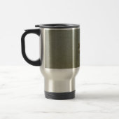 Mug De Voyage Trèfle élégant Saint-Patrick,Cuir Vert (Gauche)