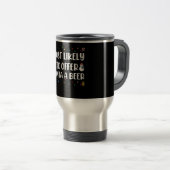 Mug De Voyage Très Probable D'Offrir À Père Noël Une Bière Drôle (Devant droit)