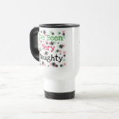 Mug De Voyage Très vilain Humour de Noël (Devant gauche)
