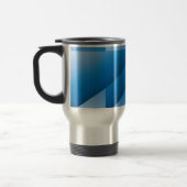 Mug De Voyage Triangles bleus (Gauche)