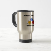 Mug De Voyage Triathlete (Devant gauche)