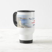 Mug De Voyage Triathlon de Côte Pacifique (Devant gauche)